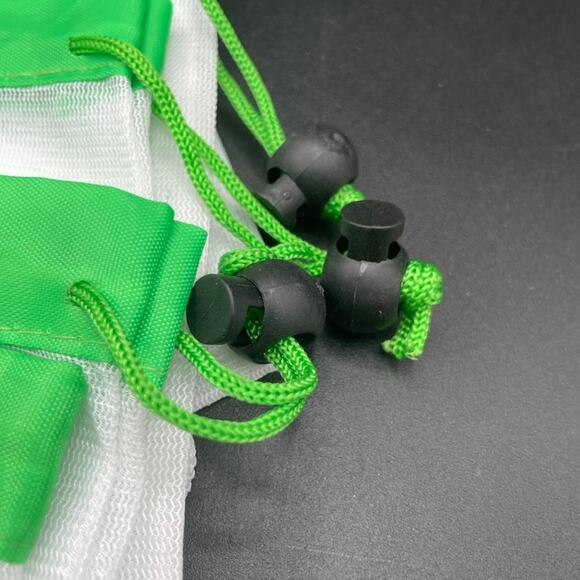 12 Reusable Mesh Produce Bags Fruits & Vegetables 12"x14" Eco Storage - Picture 3 of 5